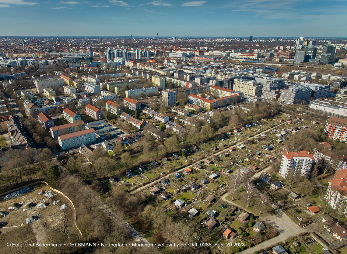 20.02.2023 -  der verschwundene Hachinger Bach in Neuperlach und Berg am Laim